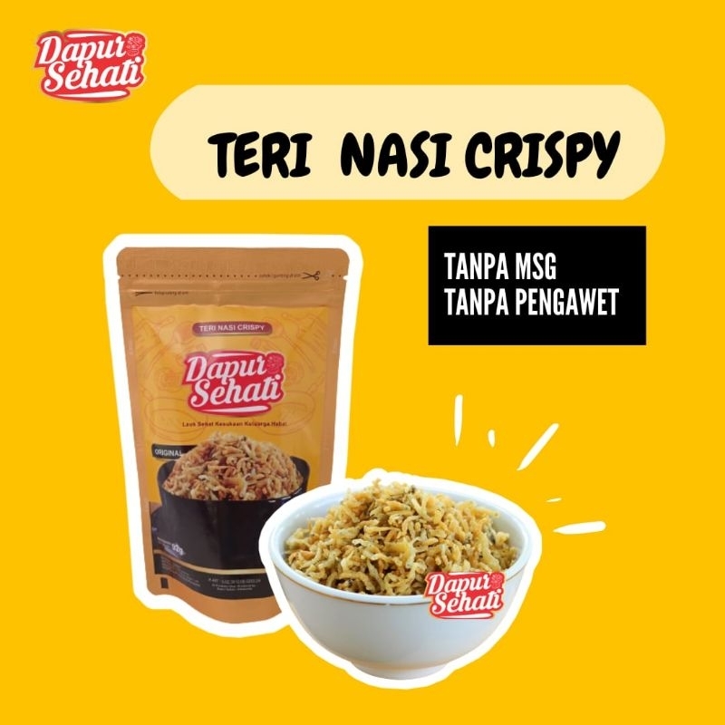 

Teri Nasi Crispy