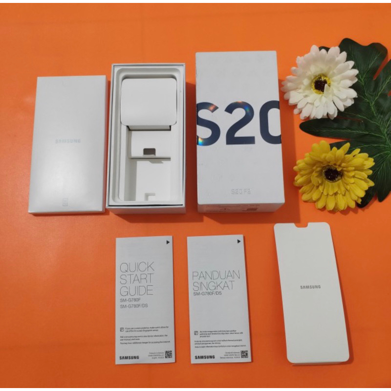 Dus Box Samsung Galaxy S20 FE Cloud Navy Resmi Sein Original Copotan