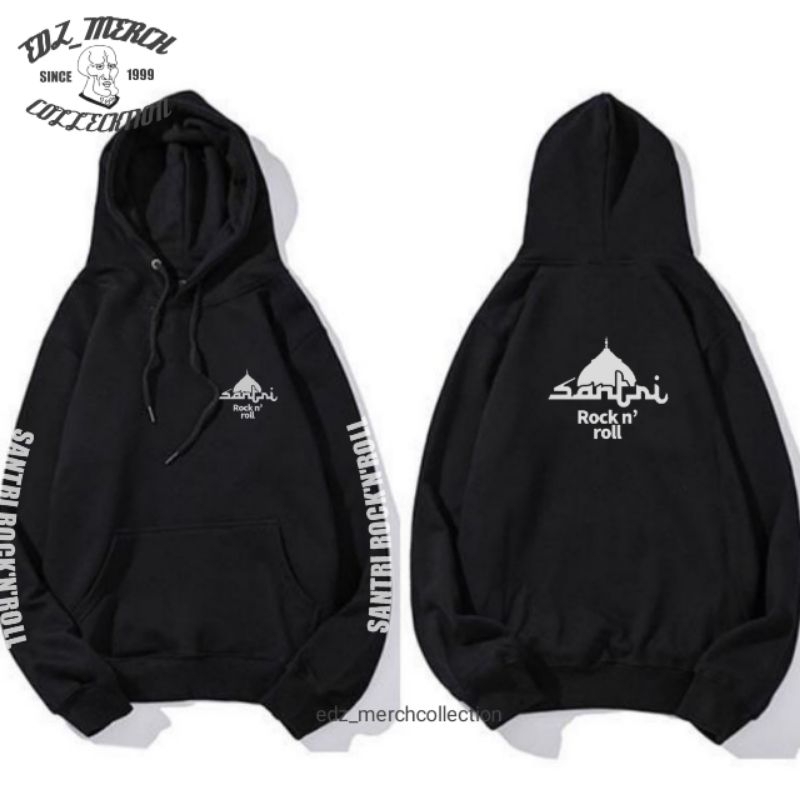 SWEATER SANTRI ROCK'N'ROLL / PESANTREN ROCK AND ROLL / Hoodie dakwah / sweater dakwah / Hoodie santr