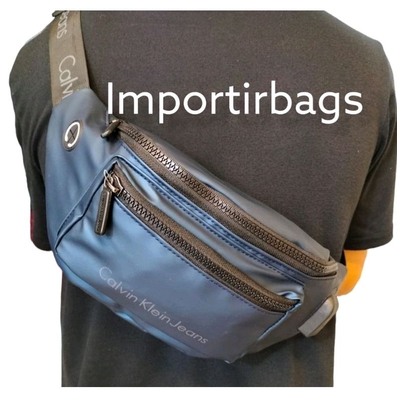 Tas pinggang pria Tas waitsbag Tas sling multifungsi