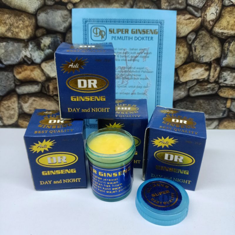 Cream DR Ginseng / Dokter Ginseng Original Day & Night Satuan