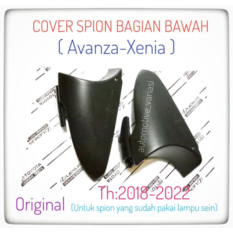 Cover Spion Avanza Xenia 2018 2022 Cover Spion Avanza Xenia bagian bawah Tutup Spion Avanza Xenia ba