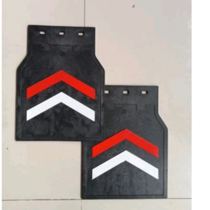 Mudflap Sersan Hitam / Kepet Lumpur / Mudgard Mobil Pick Up Jeep  22 x 26cm  karpet Ceceret pelindung cipratan roda L300 T120ss