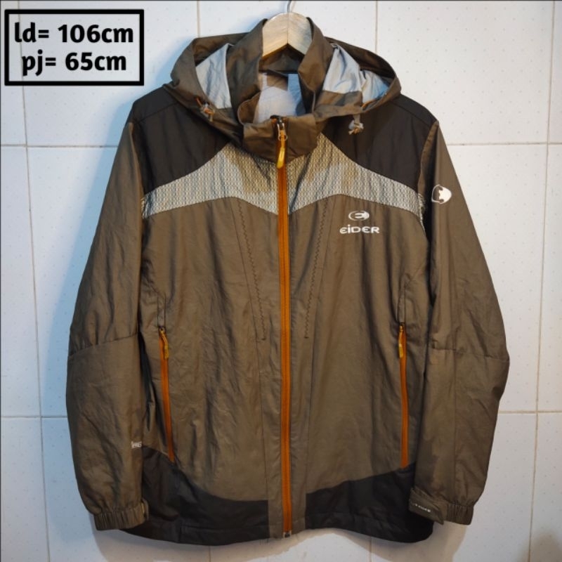 EIDER preloved branded jaket pria wanita cewek cowok thrift pl bekas second jacket parasut outdoor g