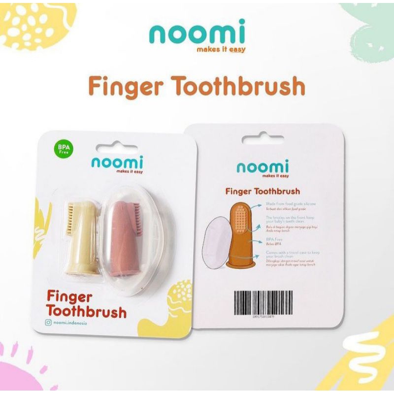 FINGER TOOTHBRUSH ( SIKAT LIDAH ) NOOMI