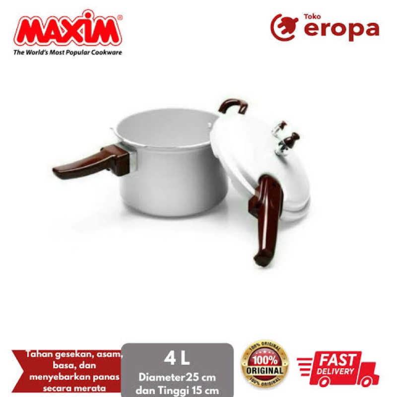 Presto / SERBAGUNA PANCI PELUNAK Pressure Cooker Maxim 4 Liter 4 Lt