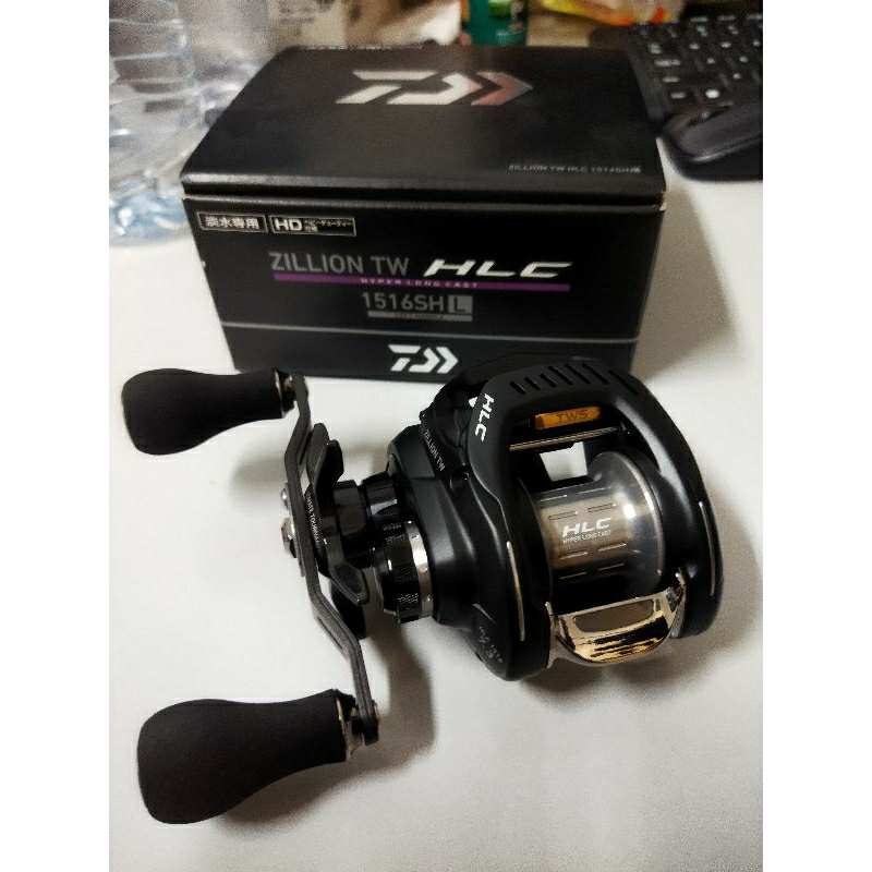 Reel BC Daiwa Zillion TW HLC 1516SHL|Handle kiri