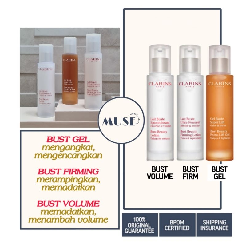 Clarins Bust Beauty Lotion , Volume , Extra-Lift Gel , Firming 50ml