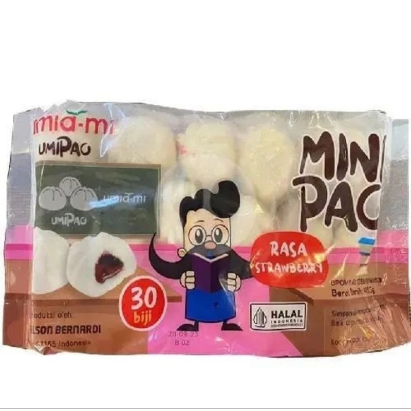 Umiami Mini Pao Strawberry isi 30 Pcs