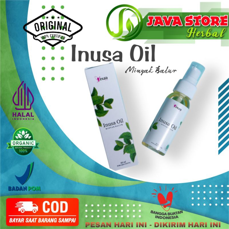 Inusa Oil Original - Minyak Balur Herbal Super Ampuh