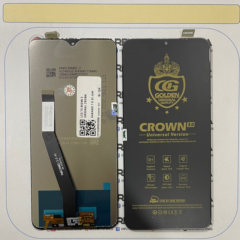 LCD TOUCHSCREEN REDMI 9 / LCD TS REDMI 9 ORIGINAL 1 SET