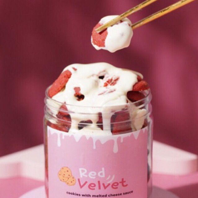 

MUD COOKIES (Melted Cookies) - REDVELVET CHEESE
