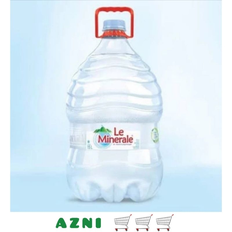 

Le Minerale Air Mineral Galon Jumbo Sekali Pakai 15 Liter