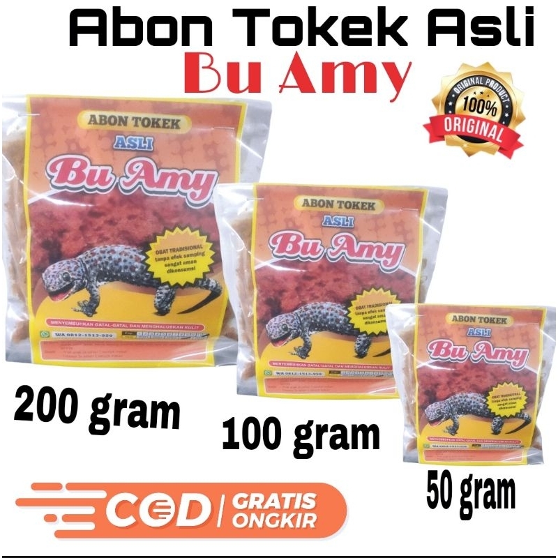 

Abon Tokek Asli Bu Amy obat gatal - gatal dan menghaluskan tanpa efek samping