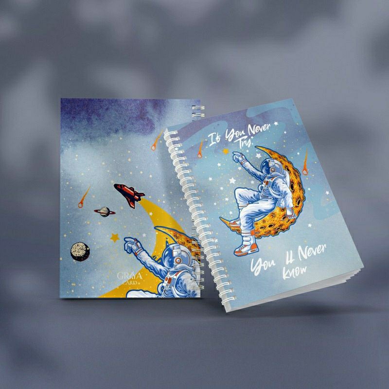 

Notebook A6 | Buku tulis spiral