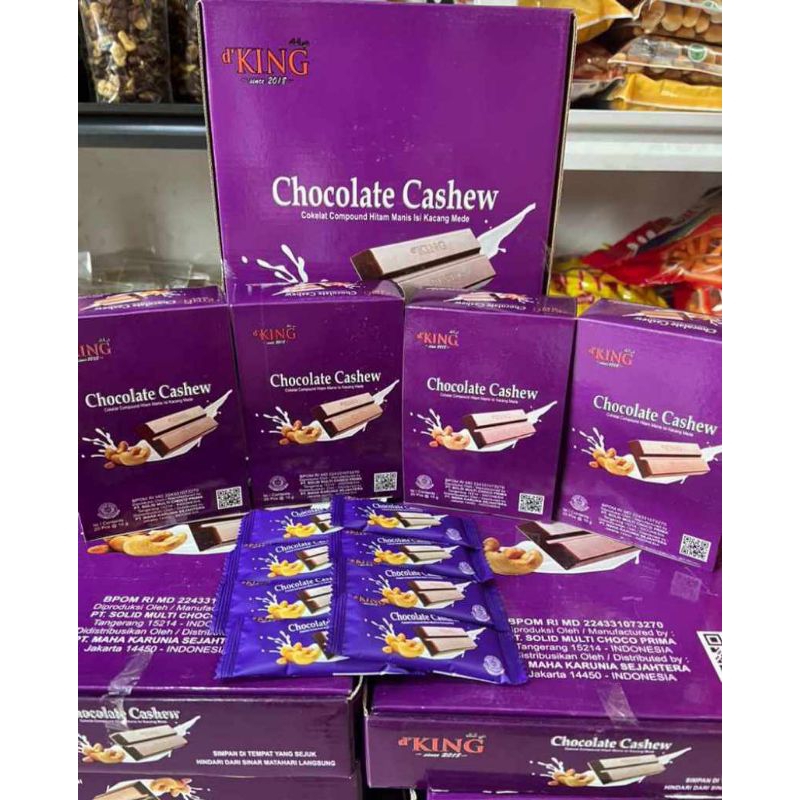 

dking chocolate cashew