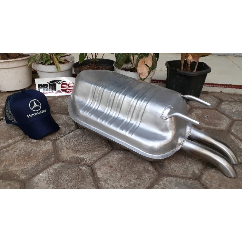 Knalpot Mercy tabung belakang Standar Mercedes-Benz W140 S280, S320