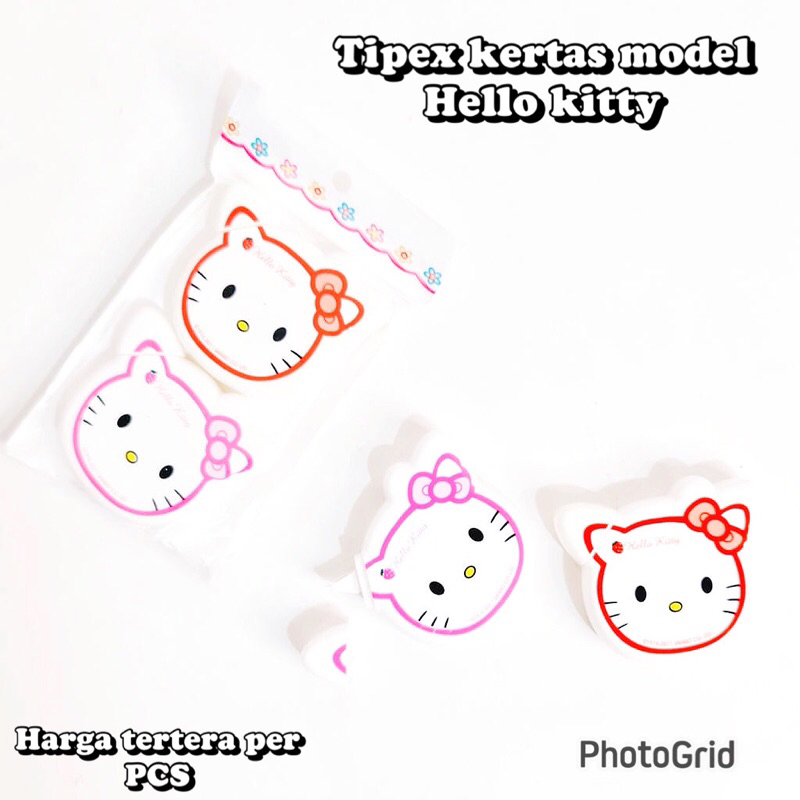 

Tipex correction tape kitty pita koreksi Tipex motif hellokitty