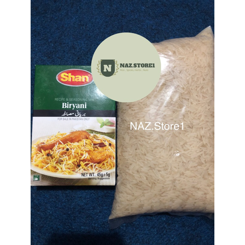 

ADY78 Paket Nasi Biryani Kebuli 1Kg Beras Basmati Asli