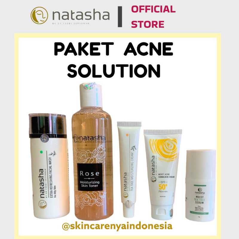 NATASHA SKINCARE Paket Acne Solution / Paket Jerawat