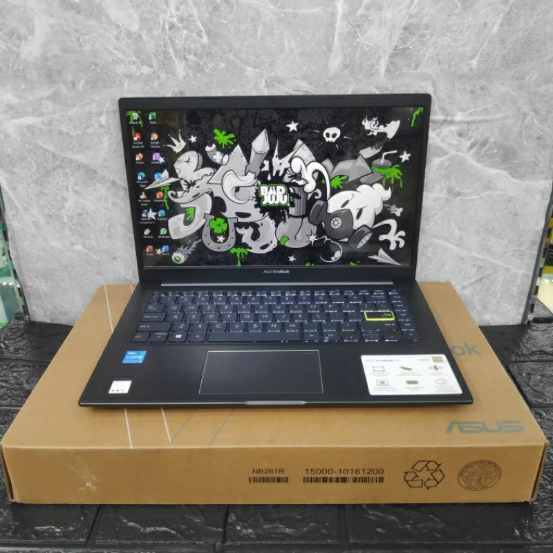 Laptop Asus Vivobook k413EA Intel Core i3-1125G4 RAM 8GB SSD 512GB GEN 11