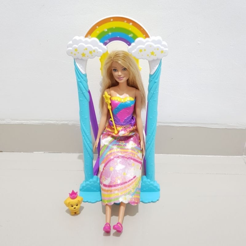 Preloved Barbie Dreamtopia playset