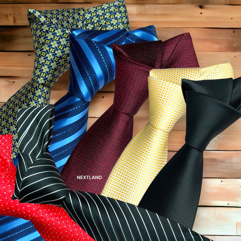 NEXTLAND - DASI PRIA DASI FORMAL DASI MERAH DASI HITAM LONG TIE FORMAL OFFICE WEDDIND SIZE 150cm x 7,5cm PRODUK BERKWALITAS