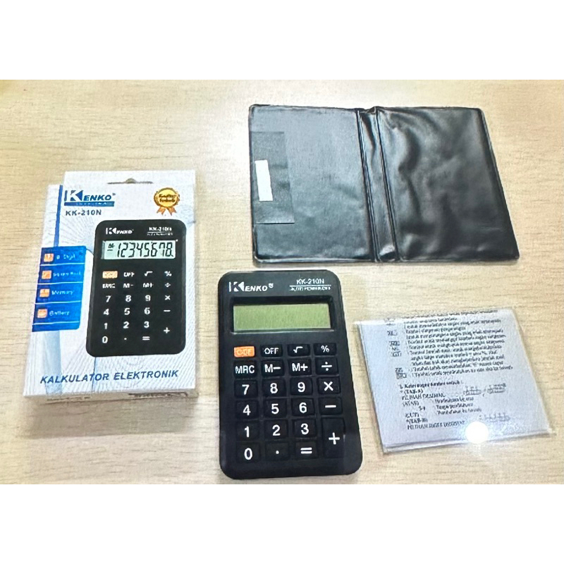 

KALKULATOR KENKO KK-210N Mini 8Digit CALKULATOR KK 210 N 8 Digit
