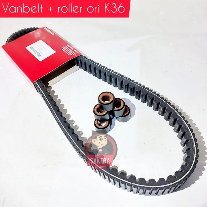 Vanbelt set roller original K36 Matic Vario 150 New V-Belt belt Drive matic Vario 150 new