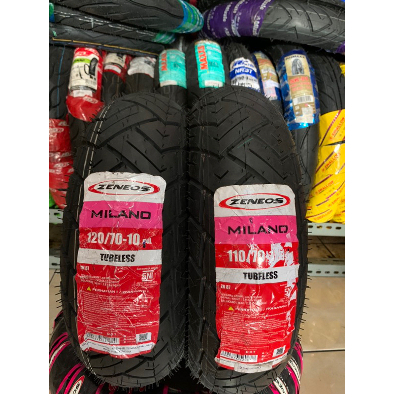 ban zeneos milano zn87 tubeless 110/70-11 120/70-11 120/70-10