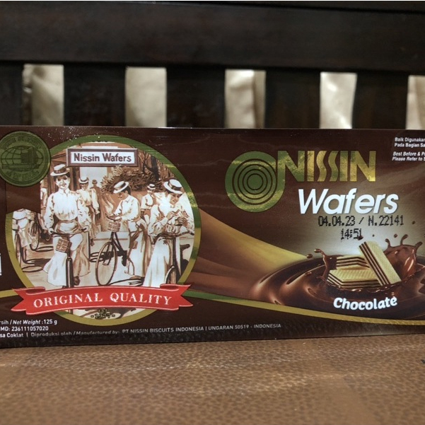 

NISSIN Wafer Chocolate Pack 125gr