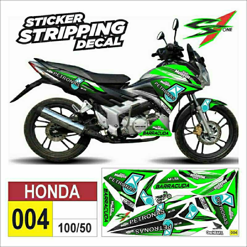 (Bisa COD) Striping CS1one Petronas stiker variasi cs1 decal custom CS