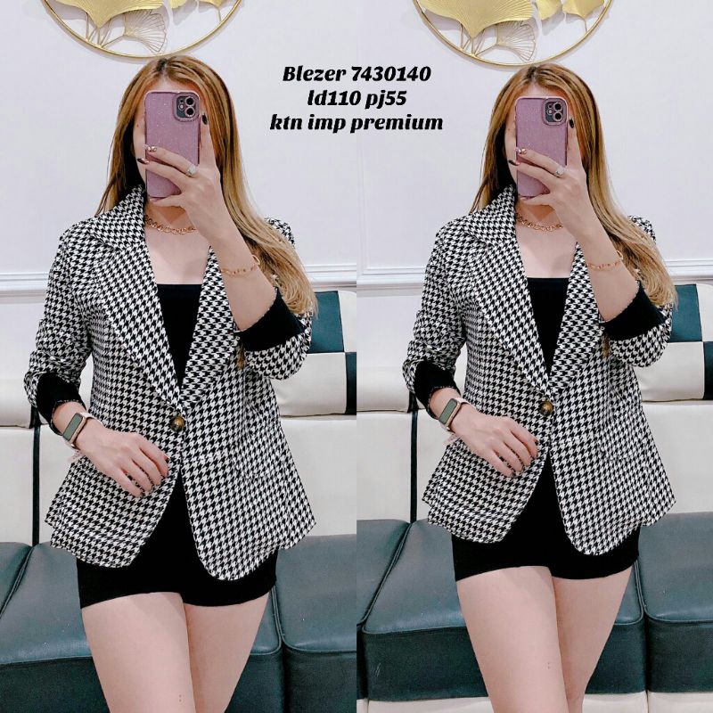 blazer wanita 7430140 import mewah jumbo