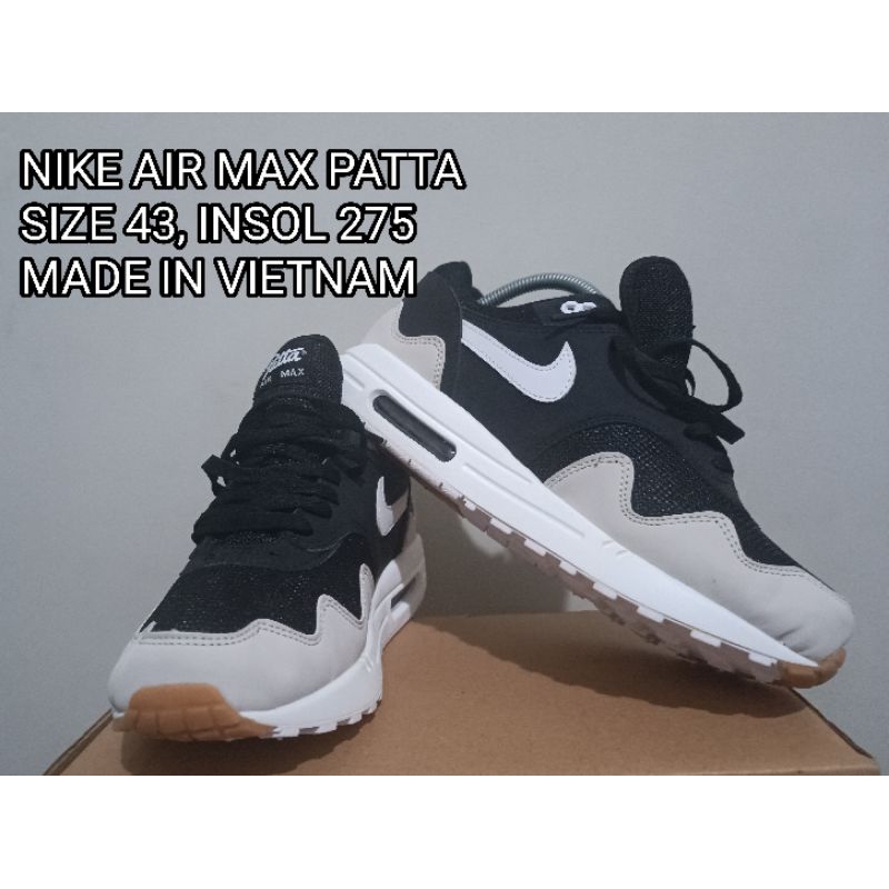 NIKE AIR MAX PATTA