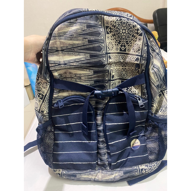 Tas Ransel Preloved Roxy Take it slow blue