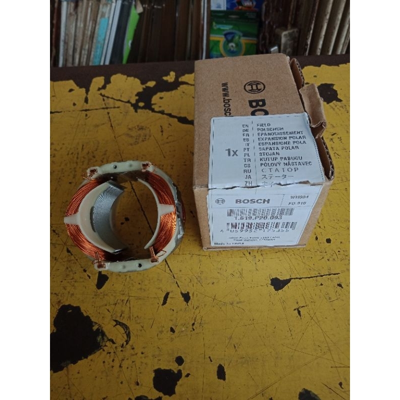 STATOR / RUMAH ANGKER BOSCH UNTUK MESIN BOR BOSCH 10 MM GBM 350 ORIGINAL BOSCH