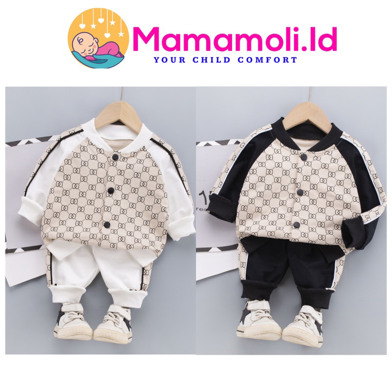 Baju Setelan Anak Laki Laki Cowok 1 2 3 Tahun MODEL SWEATSHIRT SWEaTSHIRT/ Setelan Anak Laki Laki / Baju Lebaran Anak / Baju Jalan Anak / Baju Casual Anak Import Quality / Sandal Anak / Sepatu Anak / Kaos Kaki Anak / Jaket Anak / Sweater Anak / Jaket