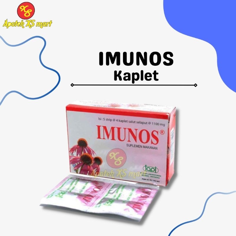 IMUNOS TABLET & IMUNOS PLUS - MEMELIHARA KESEHATAN TUBUH
