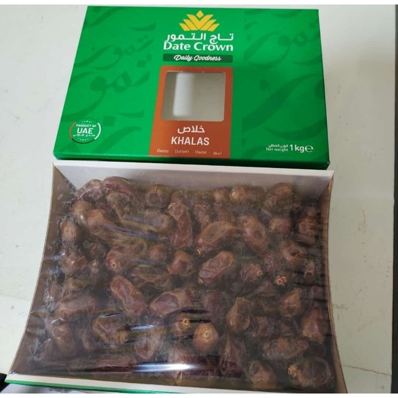 

Kurma Khalas 1 kg Date crown Original