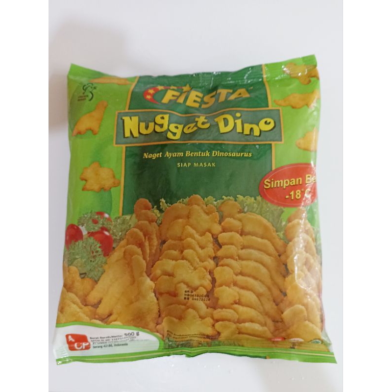 

Fiesta nugget Dino 500gr /naget ayam