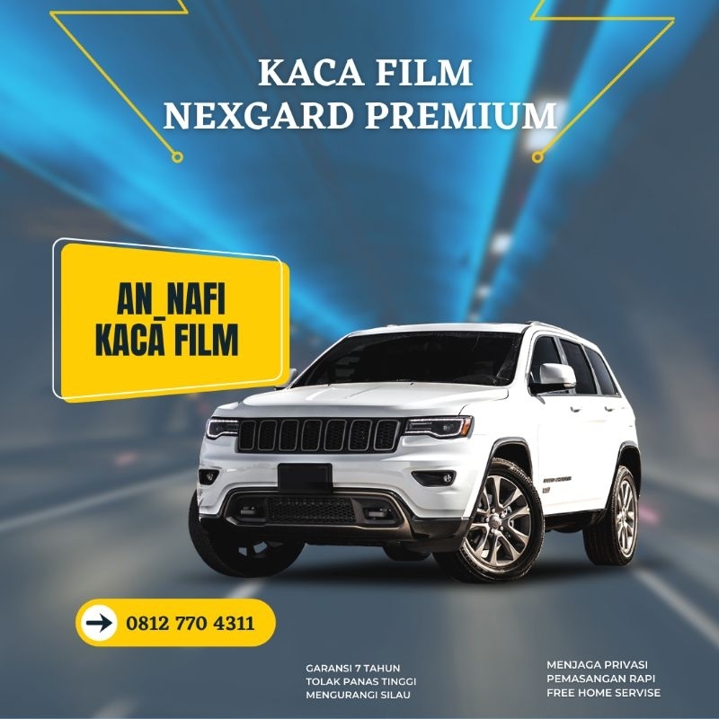 kaca film nexgard premium
