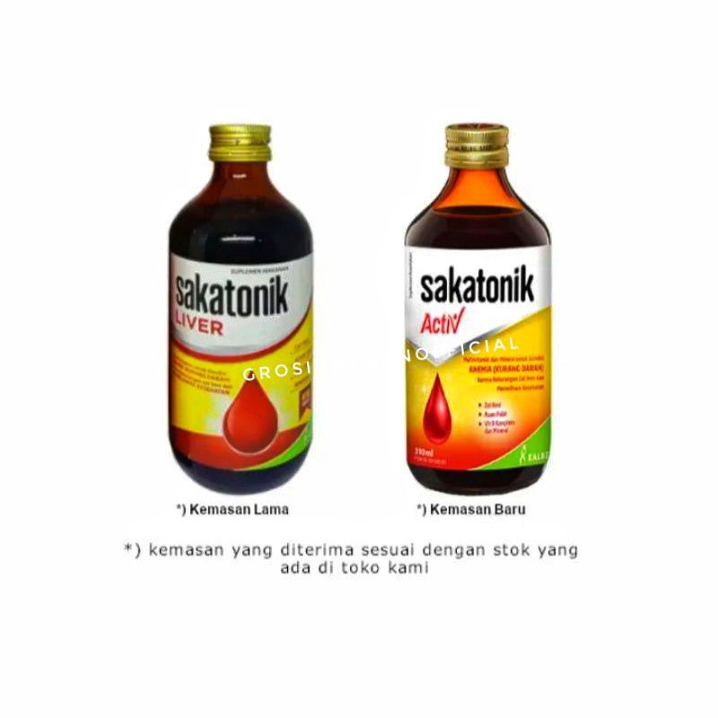 SAKATONIK LIVER ACTIVE SIRUP - VITAMIN PENAMBAH DARAH