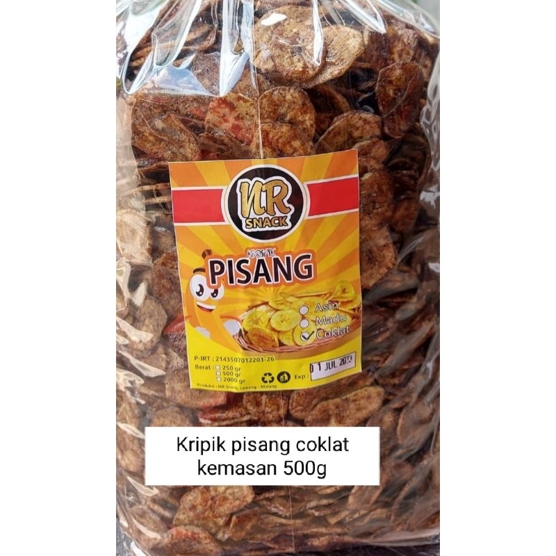 

Kripik Pisang coklat