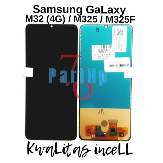 Lcd Touchscreen Fullset Kwalitas InceLL Samsung GaLxy M32 (4G) / M325F - Hitam