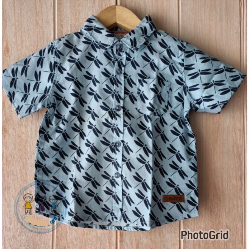 Kemeja Capung Anak BabyPopeye