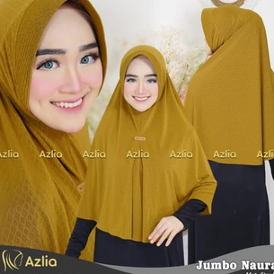 HIJAB INSTAN JUMBO PET MATT JERSEY STRADA BY AZLIA - JUMBO NAURA