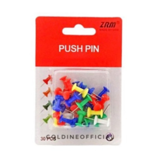 

Push Pin Warna ZRM / Paku Kertas (isi 30 pcs)
