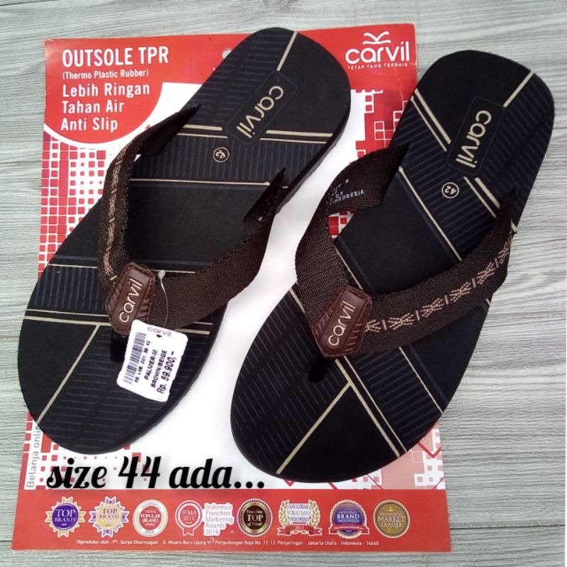 Sandal Carvil Pria/Sandal Jepit Carvil/Sandal Pria Carvil Terbaru 2023
