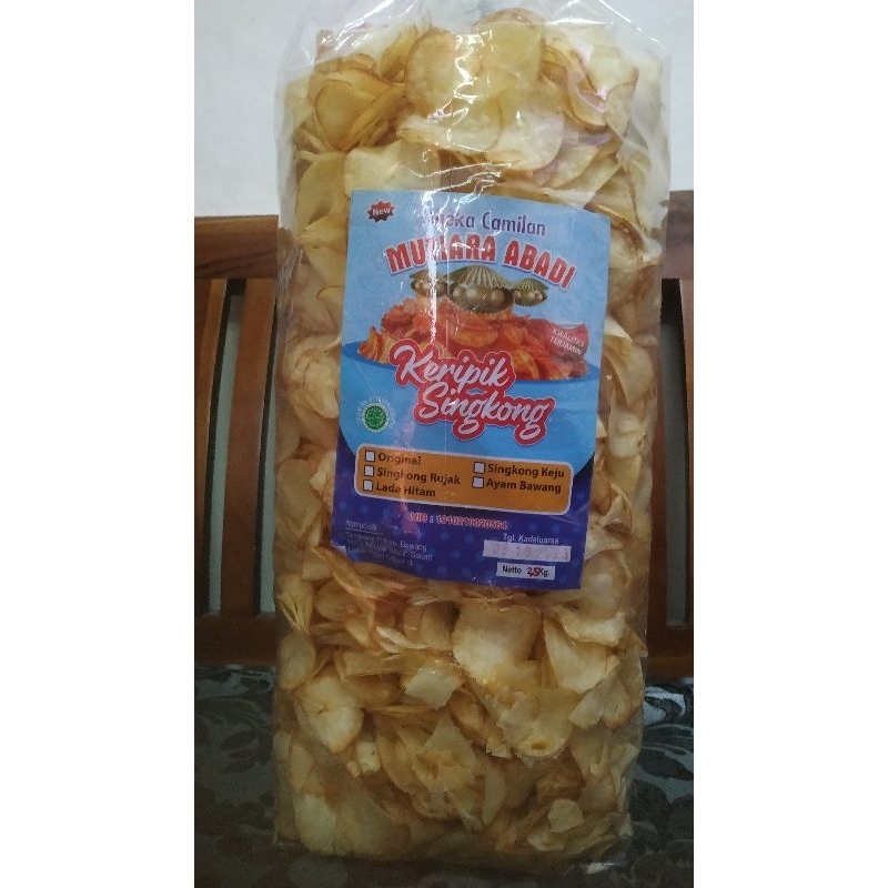 

Kripik singkong original bumbu rujak bal ready