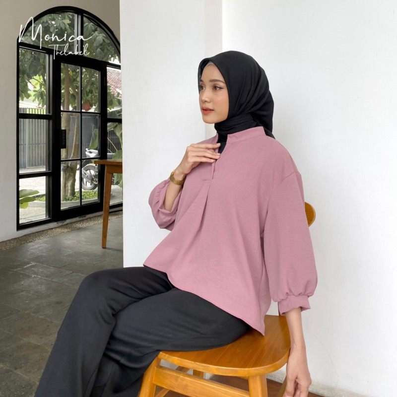 ALOONA BASIC BLOUSE By Monicathelabel_